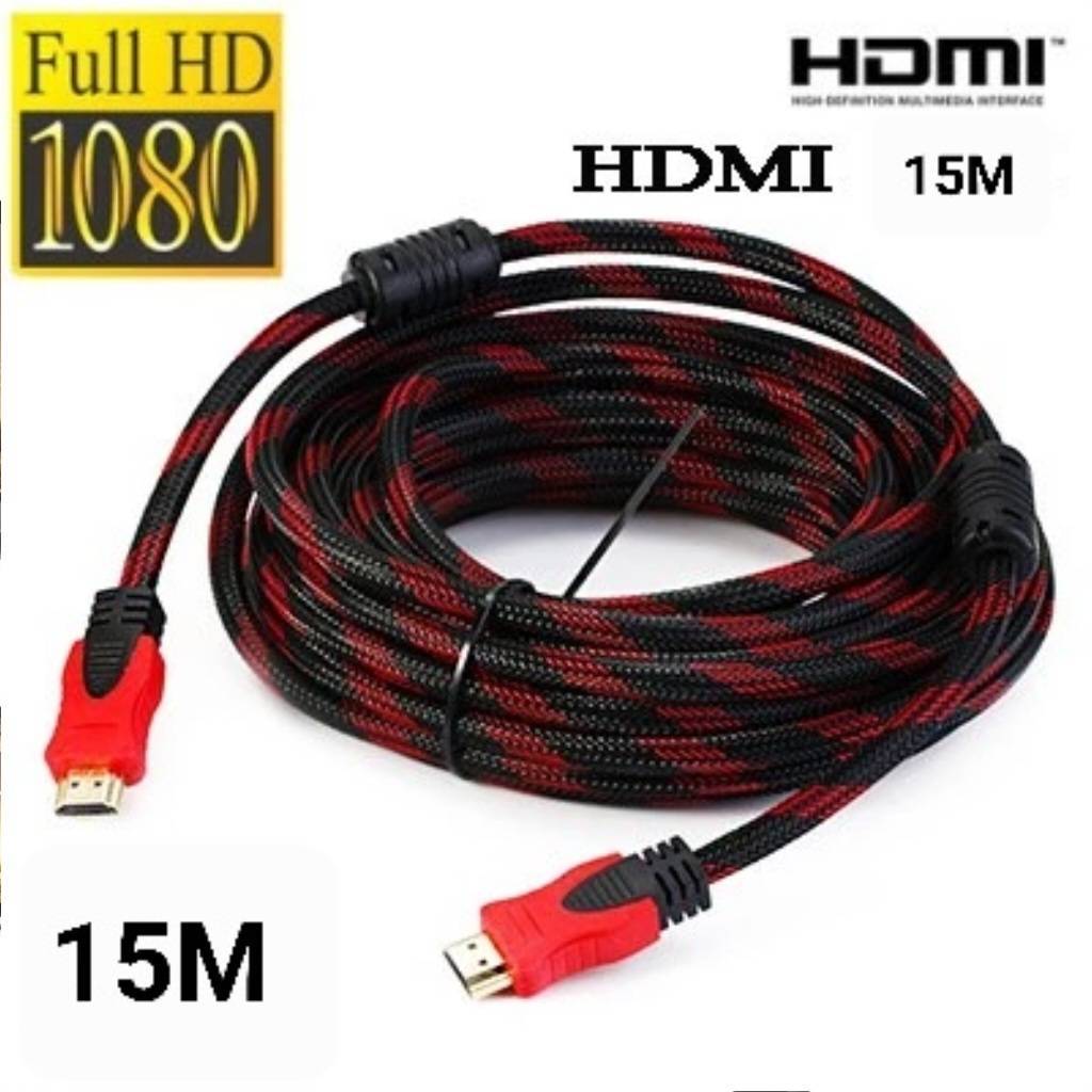 สาย HDMI 15 เมตร 1.4V รองรับ 1080P FULL HD hdmi cable สายคอม สายต่อจอ สายทีวี