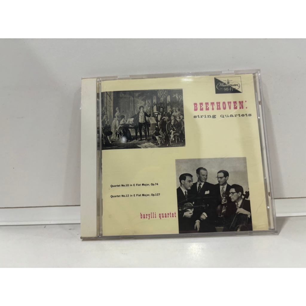 1 CD MUSIC  ซีดีเพลงสากล    BEETHOVEN: STRING QUARTET NO.10 OP/NO.12 BARYLLI QUARTET    (D4B77)