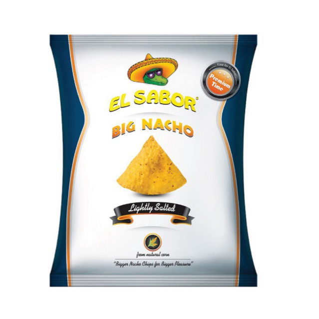 ⚡️เอลซาบอล ข้าวโพดแผ่นทอดกรอบ 200 กรัม / Elsabor Nacho Chips Natural 200g⚡️