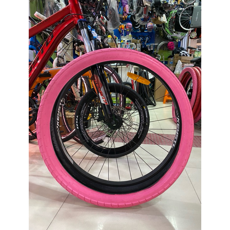 ยางนอกจักรยานสีๆ Kenda Kwest 26x1.95, 26x1.50 สีสวยแหล่มสุดๆ