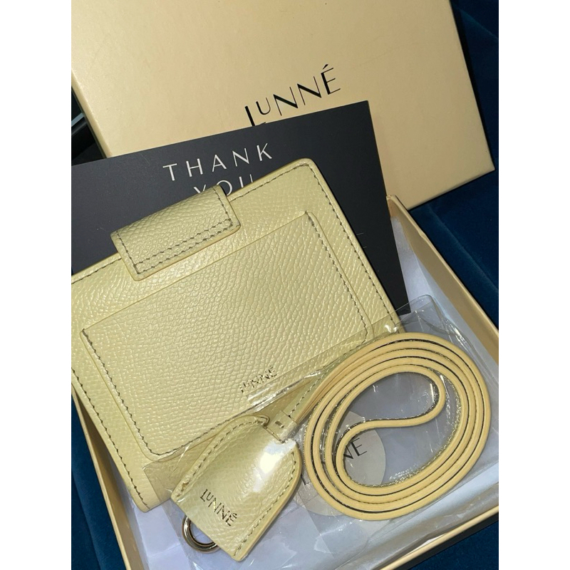 กระเป๋าสตางค์ Lunne รุ่น tate mini waller สี butter