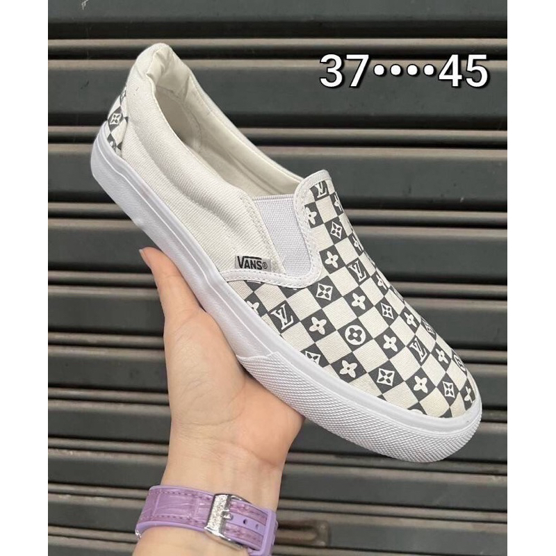 รองเท้าผ้าใบ แวนส์ ไซส์ 36-45 (+1ไซส์จากไซส์ปกติ) รองเท้าแฟชั่นผู้หญิงและผู้ชาย