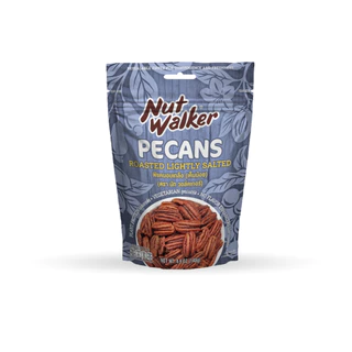 พีแคนอบเกลือ (เค็มน้อย) นัทฯ 140 ก. Nut Walker Dry Roasted Lightly Salted Pecans 140 g.