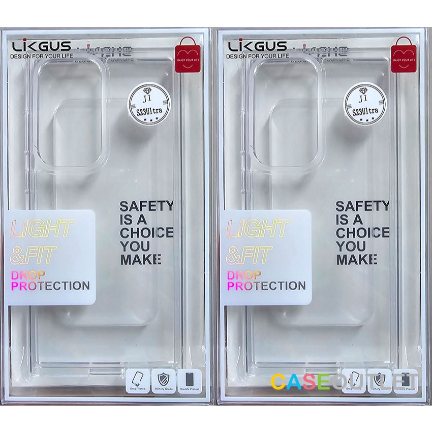 เคส Samsung S26 S25 S24 S23 S22 S21 Note20 ultra fe S26ultra เคสใส หลังแข็ง ขอบใส HYBRID ยางใส LIKGUS ของแท้ กันกระแทก - รูปที่ 6