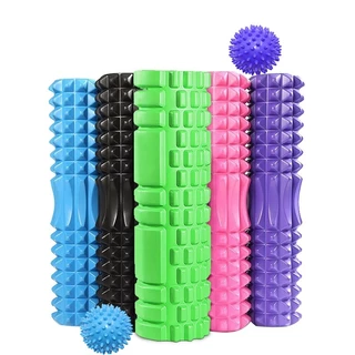 [⭐ใหญ่กว่า ถูกกว่า⭐] โฟมโรลเลอร์ โฟมโยคะ ลูกกลิ้งนวดYoga Foam Roller Massage สำหรับเล่นกีฬา คละแบบ