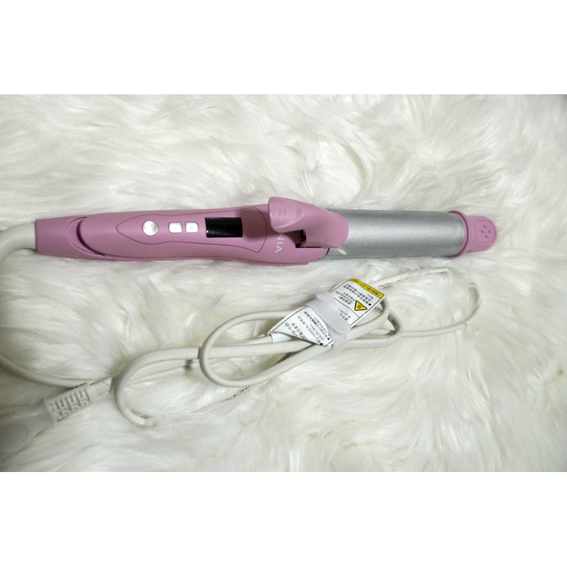 salonia 2 way straight & curl iron แกน 32 mm สามารถหนีบตรงและม้วนได้ในเครื่องเดียว มือสอง