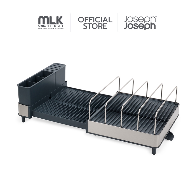 Joseph Joseph ที่คว่ำจานขยายได้ ทำจากสแตนเลส รุ่น Extend Max สีเทา N851690