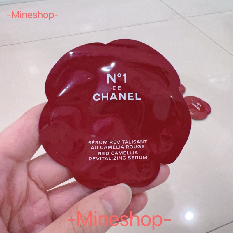 เทสเตอร์CHANEL N•1 de Chanel red camellia revitalizing serum ของแท้💯%