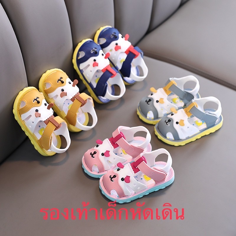 รองเท้าเด็กผู้หญิง ผู้ชาย พื้นนุ่ม เด็กทารก วัยหัดเดิน รองเท้าเด็กหัดเดินรูปการ์ตูน