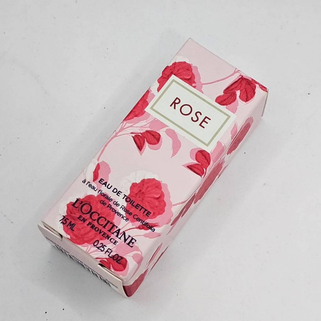 l'occitane Rose Eau de Toilette 7.5ml,Verbena Eau de Toilette10ml(ของแท้ ป้ายไทย)