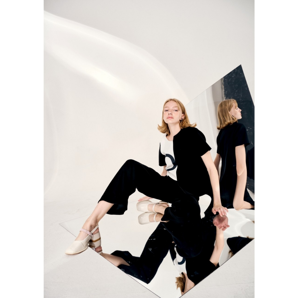 DEARDARLING ICONIC SHORTSLEEVES TOP เสื้อแขนสั้นทูโทน ราคาแยกชิ้น***