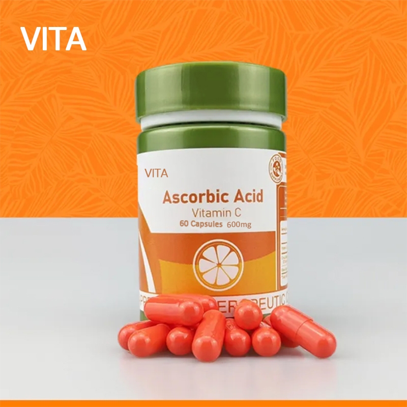 VITA-Vitamin C แคลเซียม แอสคอร์เบต 60 แคปซูล