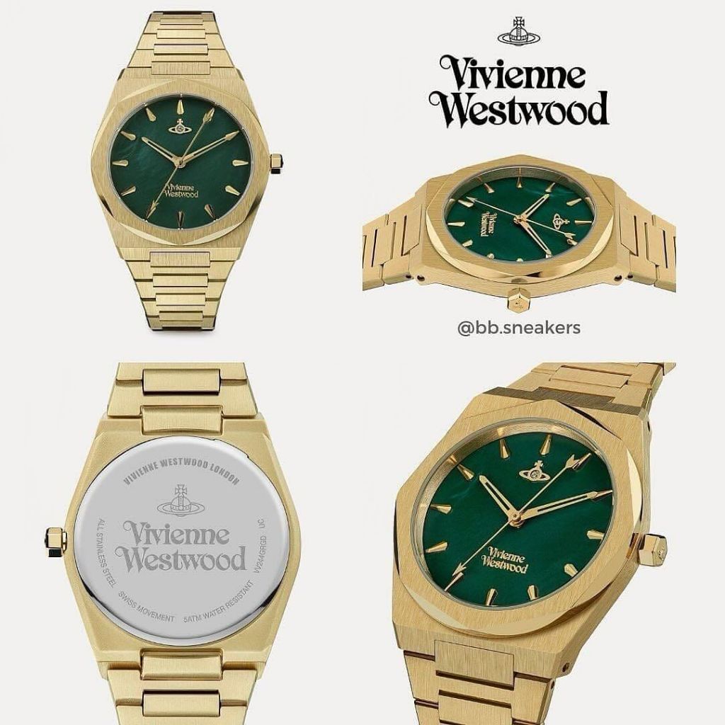 (พร้อมส่ง) นาฬิกา Vivienne Westwood Limehouse (สีเขียวลิมิเต็ด) [ของเเท้ 100%]