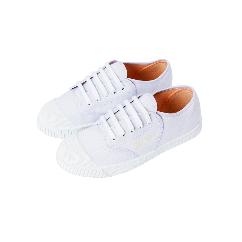 รองเท้าผ้าใบ นันยาง สีขาว รองเท้าพละ Nanyang ชาย-หญิงใส่ได้