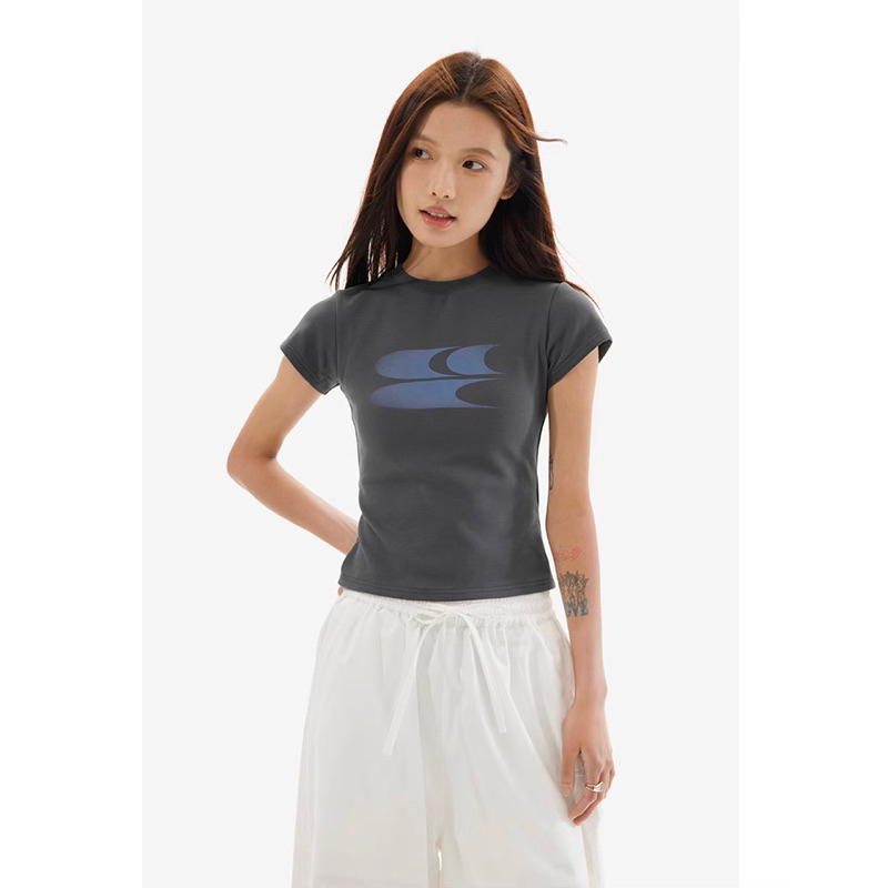 CryingCenter เสื้อยืดคอกลม Baby Tee Spice Girl in Ballet - รูปที่ 5