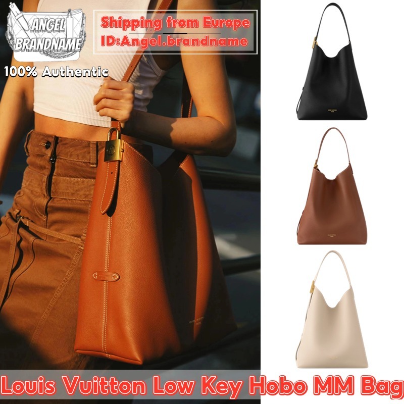 🆕หลุยส์วิตตอง Louis Vuitton Low Key Hobo MM Bag กระเป๋า สุภาพสตรี/กระเป๋าสะพายไหล่