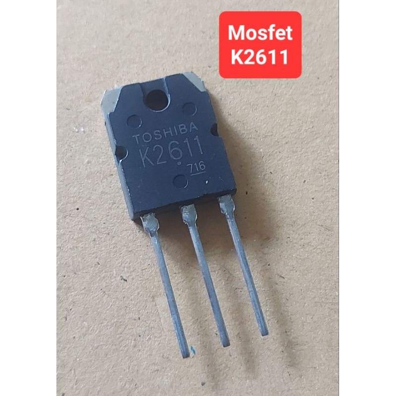 K2611 Mosfet N-CH 9Amp/900Volt