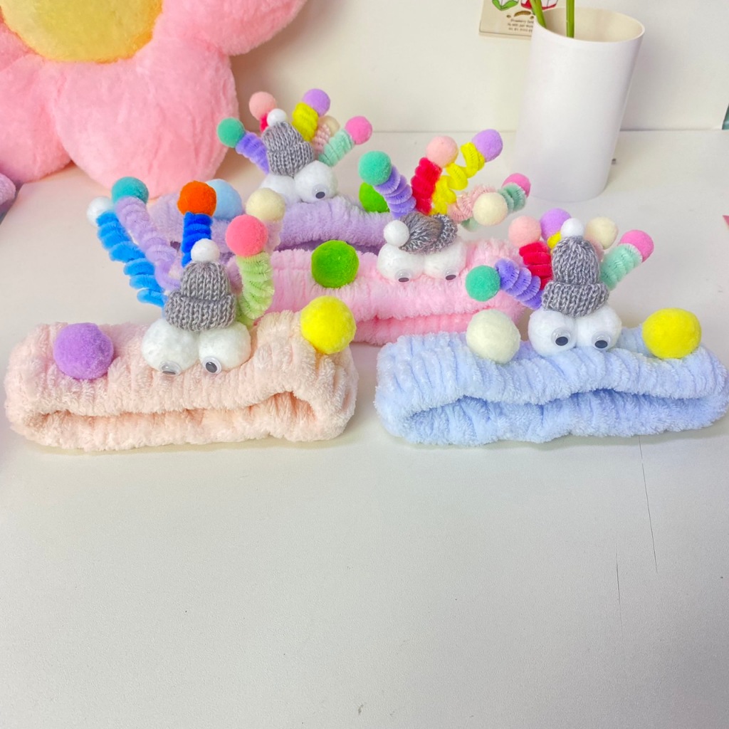 DGR-ที่คาดผมแบบผ้า น้อนมอนเตอร์แบบยืดได้ พร้อมส่ง