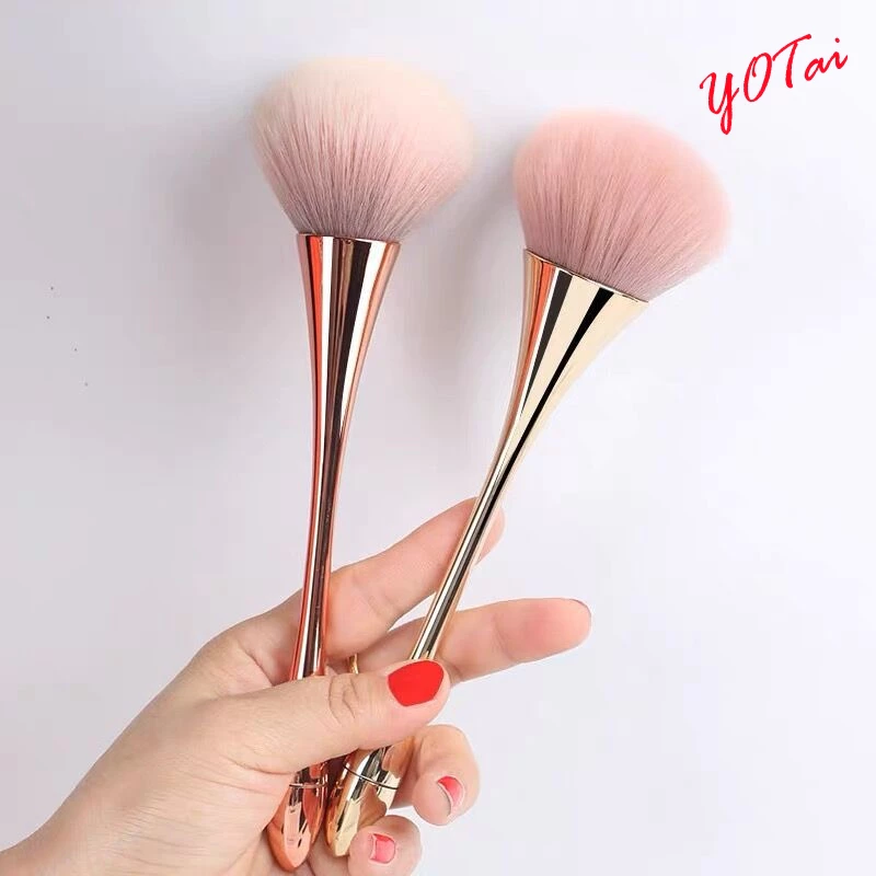 YOTAI แปรงแต่งหน้า แปรงปัดแก้มด้ามยาว สําหรับปัดแก้มขนาดใหญ่ ด้ามเรียว ขนนุ่ม ไม่บาดหน้า คุณภาพสูง