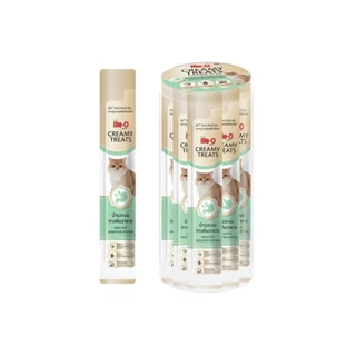 ขนมแมวเลียแบบกระปุก Me-o Gold 15g 36 ซอง ขนมแมวเลียมีโอ โกลด์