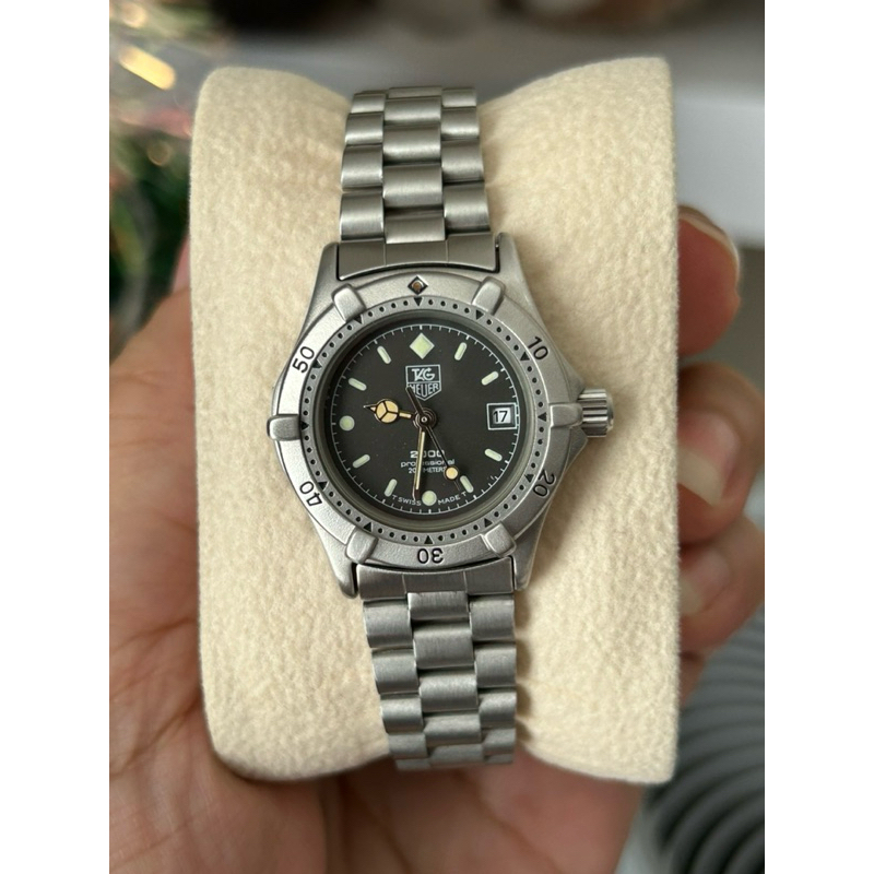 Tag Heuer 2000s Ladysize (หน้าดำ)