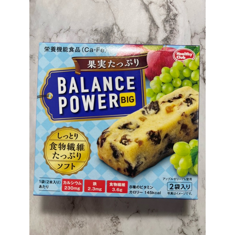 บาลานซ์พาวเวอร์ คุกกี้อบรสผลไม้ เต็มๆคำ 2 ห่อ (4 แท่ง) 70g
