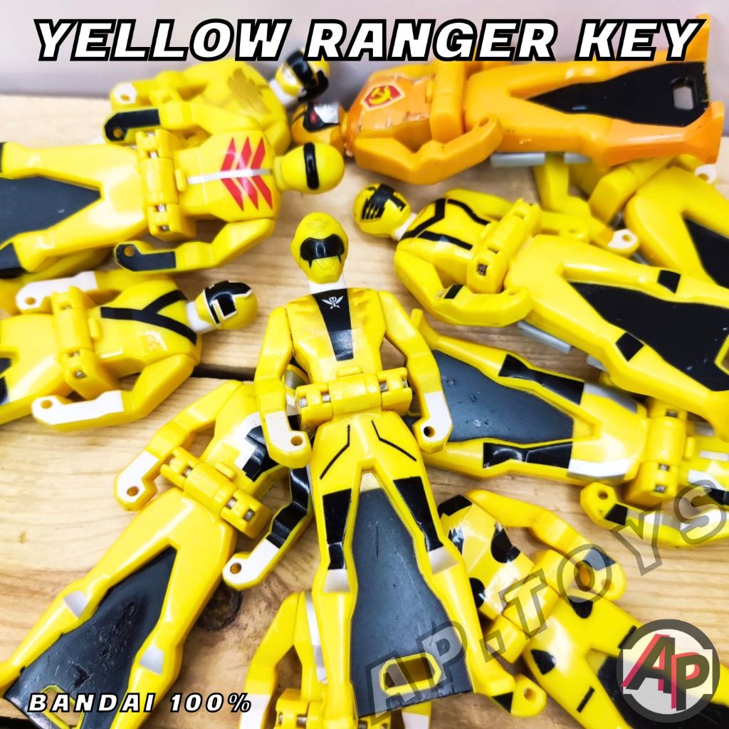 DX Yellow Ranger Key เรนเจอร์คีย์ [คีย์โกไคเจอร์ เซนไต โกไคเจอร์ Gokaiger]