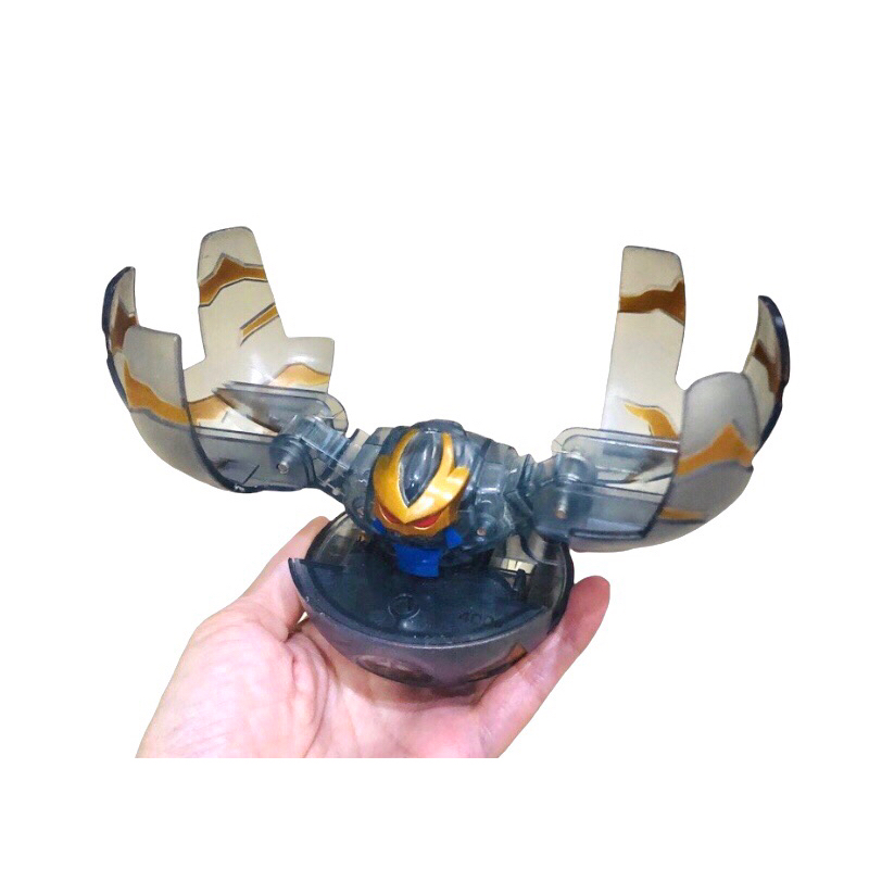 Bakugan Battle Brawlers Deka Translucent Gray Haos Fear Ripper #บาคุกัน