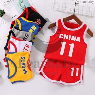 ชุดกีฬาบาสเก็ตบอล แขนกุด แบบแห้งเร็ว เข้าได้กับทุกชุด สไตล์เ…