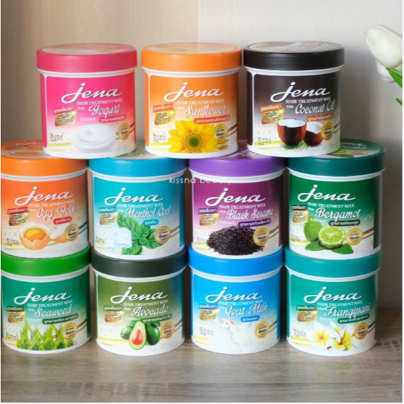 จีน่า Jena Hair Treatment Wax 500 ml ( ทุกสูตร )