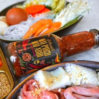 SUKI & BBQ Sauce 380g น้ำจิ้มสุกี้อร่อยมากเผ็ด รสชาติเป็นเอกลักษณ์ แบรนด์ "Mai Phed Mai Aroi"