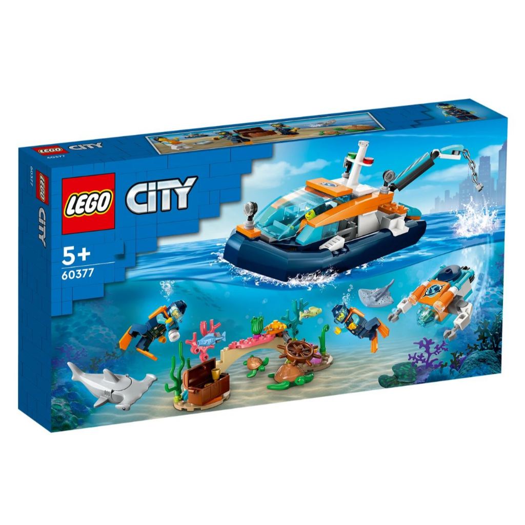 LEGO® City Explorer Diving Boat 60377