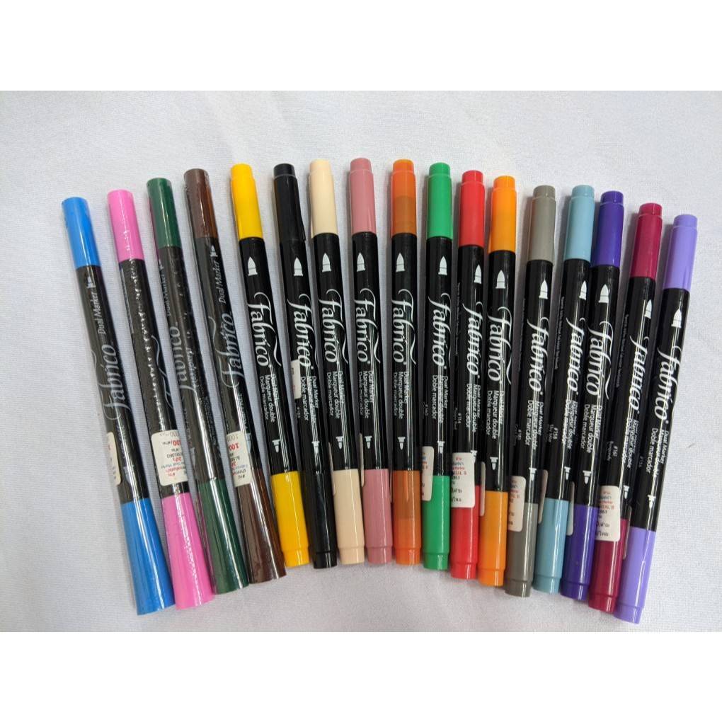 Fabrico Dual Marker ปากกา เพ้นท์ผ้า 2 หัว