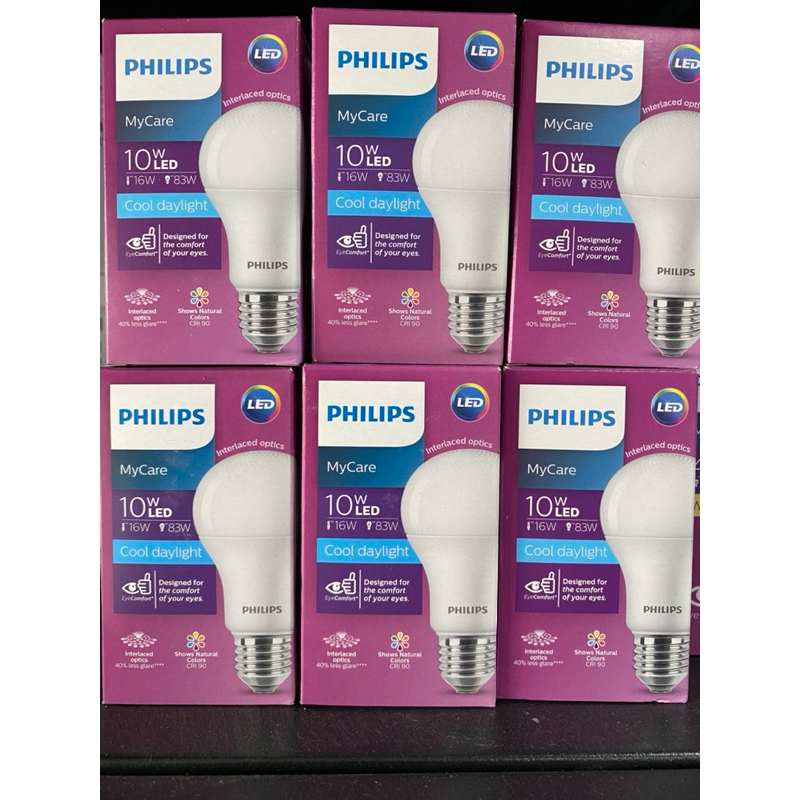 หลอด LED Bulbs ฟิลลิป10วัตต์เดย์ไลท์