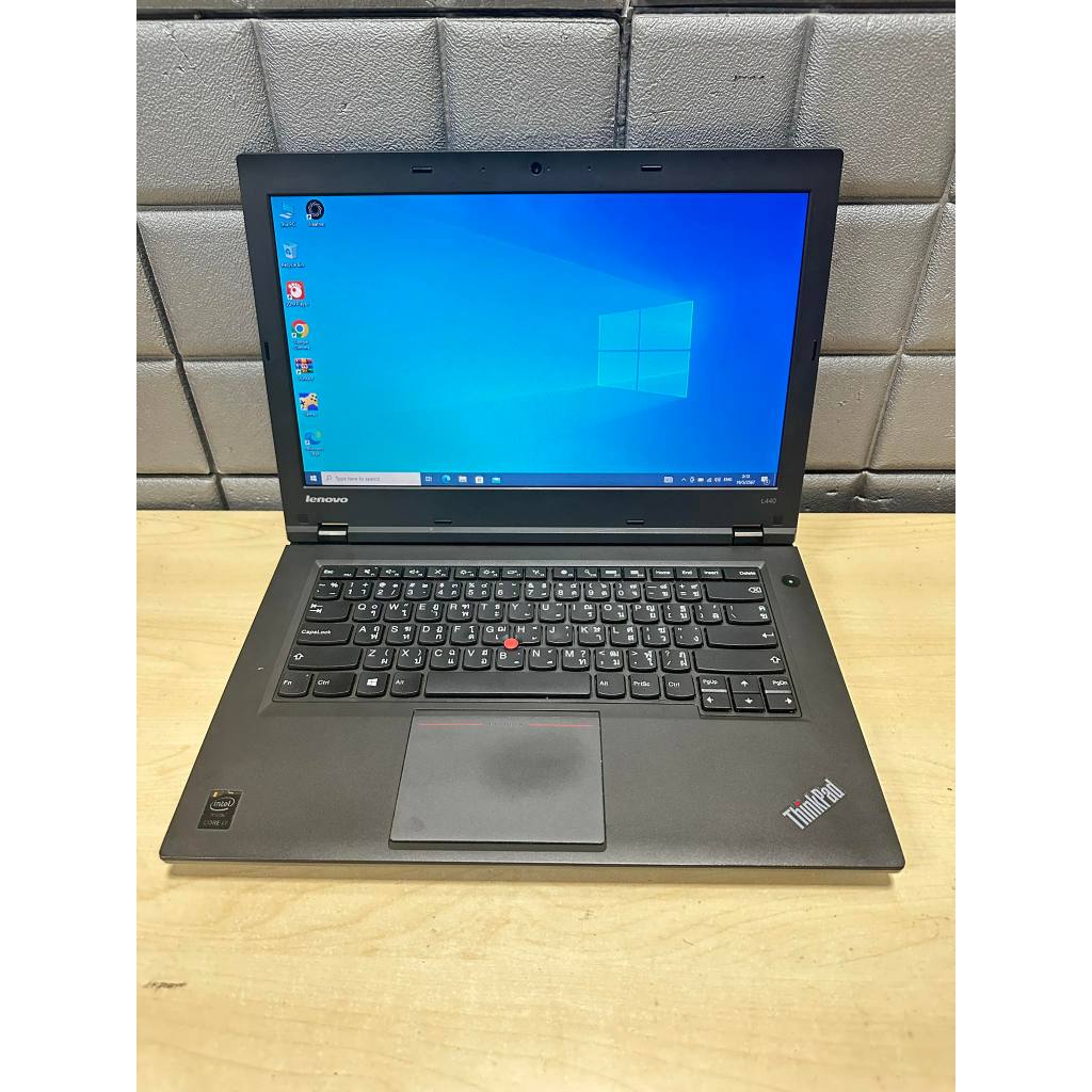 โน๊ตบุ๊ค i7-4600M LENOVO Thinkpad L440 /RAM8/SSD 240G/WIFI มือ2สภาพดี