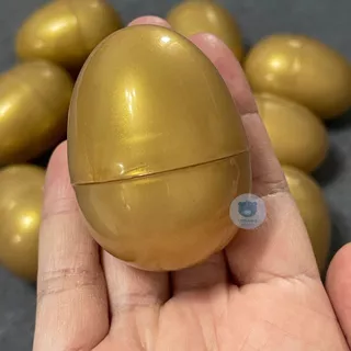 Egg Plastic ไข่จับฉลาก ไข่จับรางวัล ไข่ทอง ไข่เงิน มี 2 ขนาด ฟองเล็ก ฟองใหญ่
