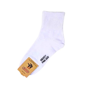 ถุงเท้าข้อกลางsocksy แพค 12คู่ สินค้าไทยผ้าดีใส่สบายระบายอากาศได้ดี ใส่ได้ทั้งผู้หญิงและผู้ชาย