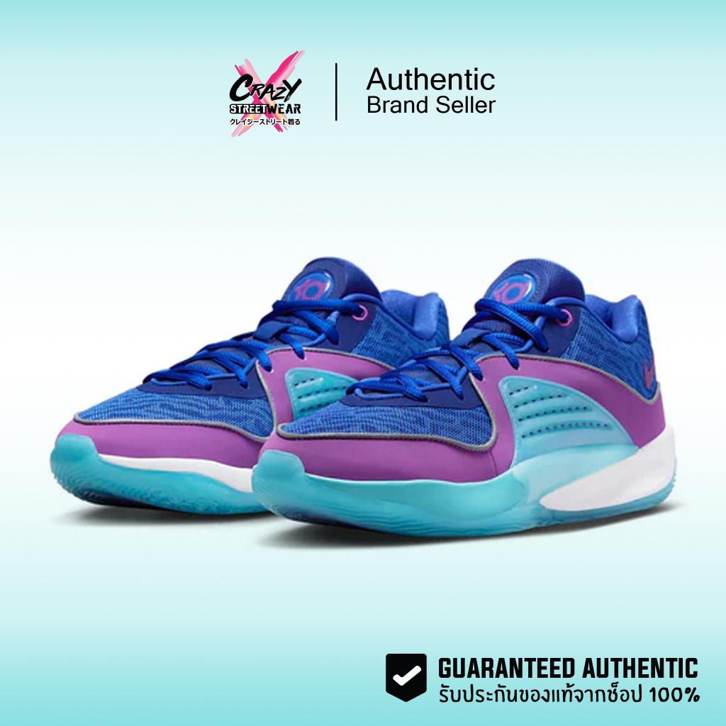 รองเท้าบาส Nike KD 16 "Ready Play" (DV2916-401) สินค้าลิขสิทธิ์แท้ Nike รองเท้าผู้ชาย