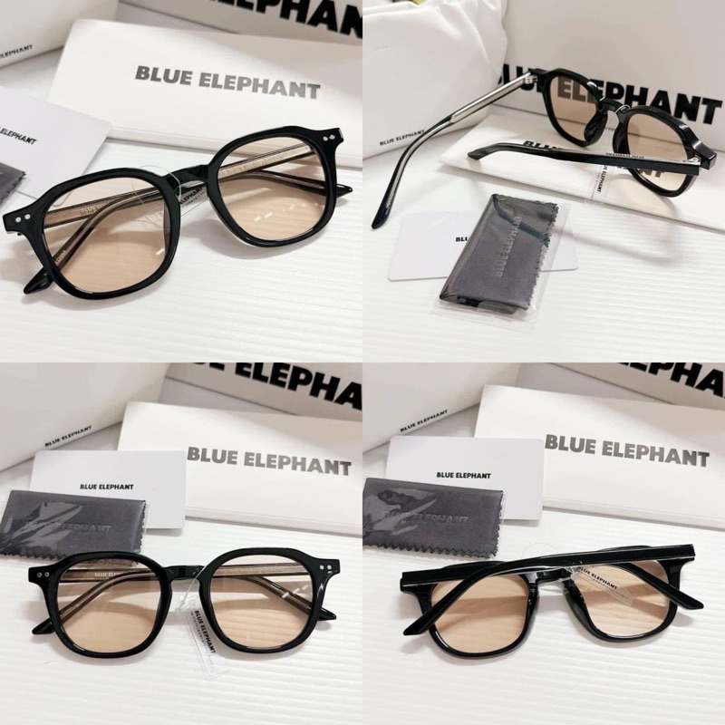 แว่นตา Blue Elephant  Andy s-black blush tint แท้💯