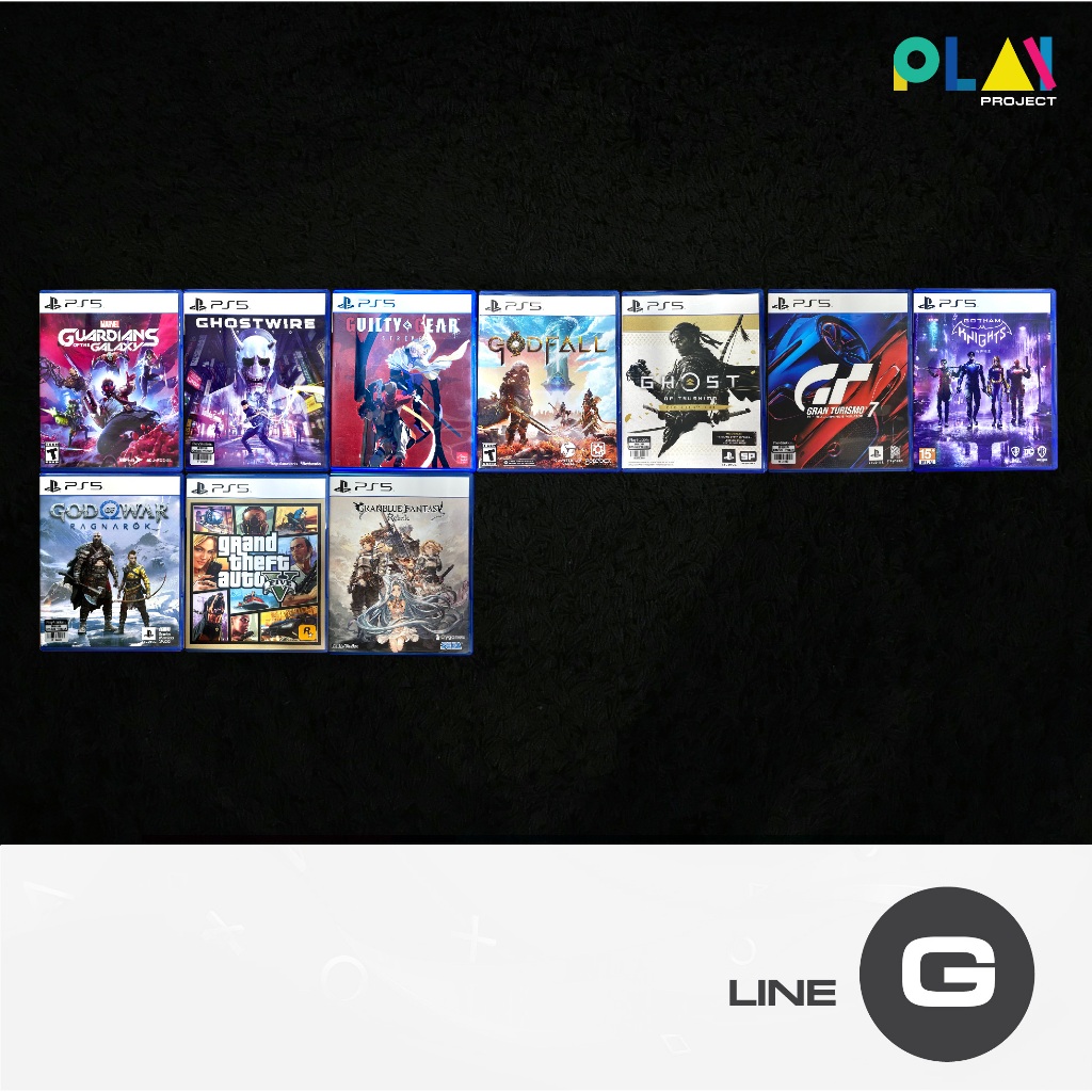เกม PS5 Playstation5 [มือสอง] [มือ2] (รายชื่อตัวอักษร G ) มือสอง] [มือ2] [เกม Playstation]