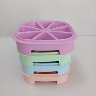 Tupperware ถาดน้ำเเข็งชิลเสิร์ฟ 8ช่อง ทำน้ำเเข็ง หรือหวานเย็…