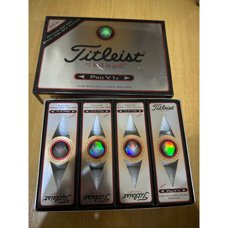 Titleist PRO V1x #1 ball in golf