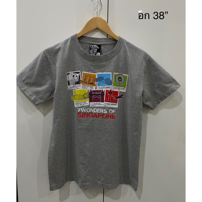 เสื้อยืด 7 WONDERS OF SINGAPORE