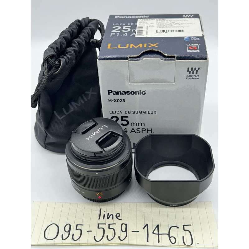 เลนส์ Panasonic Leica DG Summilux 25 mm f1.4