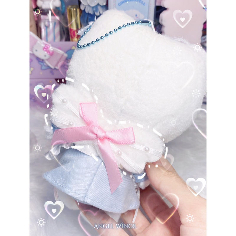 Angel Wings ปีกนางฟ้า ชุด ตกแต่ง ตุ๊กตา 10 ซม. 15 ซม. 20 ซม.