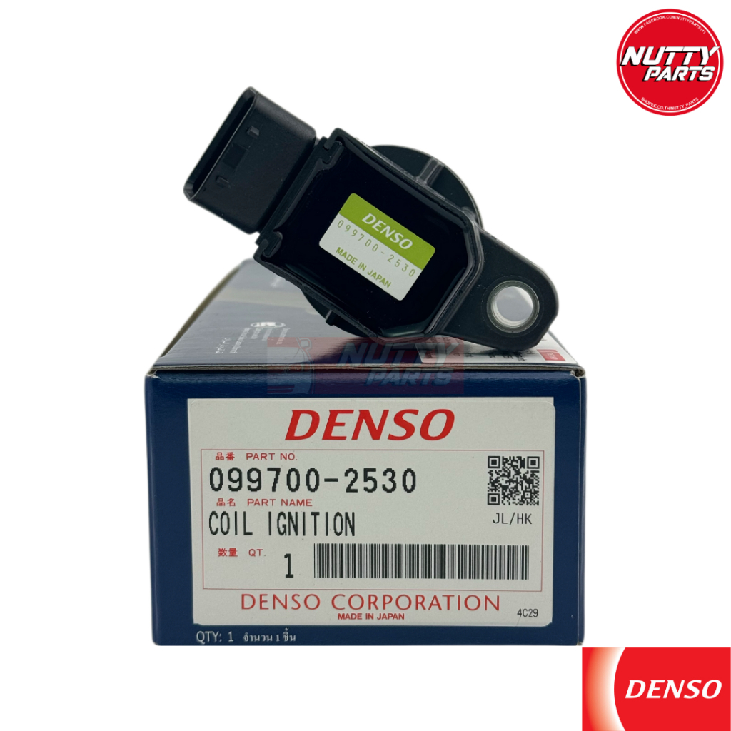 DENSO แท้ญี่ปุ่น คอยล์จุดระเบิด TOYOTA CAMRY ACV40 ACV41 ,VIGO FORTUNER COMMUTER 2TR MADE IN JAPAN 0
