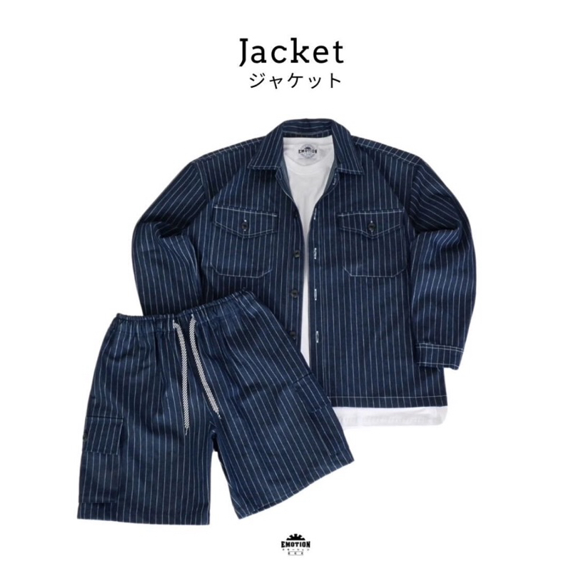 Emotion Set Jacket2กระเป๋าขาสั้น