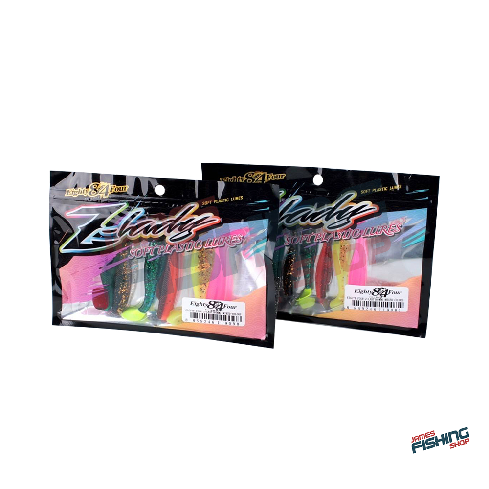 ปลายาง z lady หางสี มี 2 ขนาด 2.5 นิ้ว 3 นิ้ว