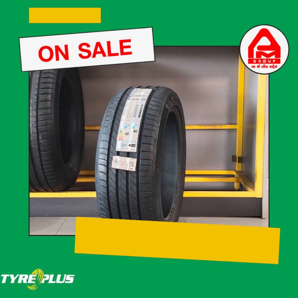 ยางรถยนต์ 225/50/R18 ยางมิชลิน MICHELIN PRIMACY 4 ยางรถยนต์ขอบ18 ( ยาง 4 เส้น )