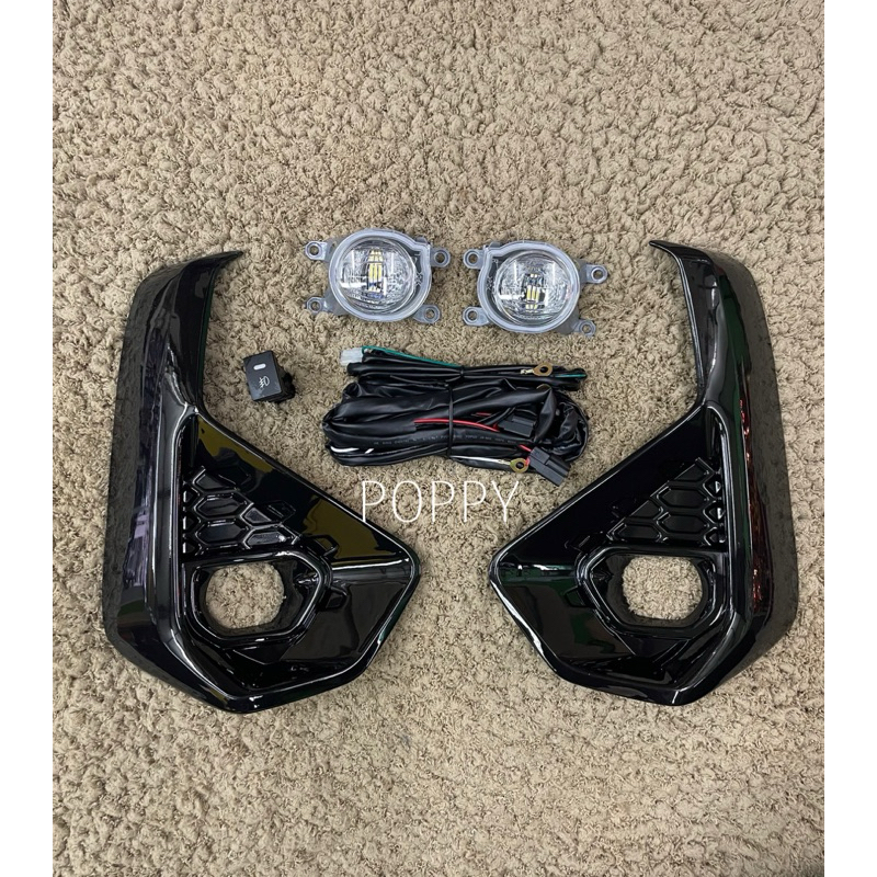 ไฟตัดหมอก สปอร์ตไลท์ HILUX REVO  2024  มีโคม ฮาโดรเจน และโคม LED foglamp toyota hilux revo 2024